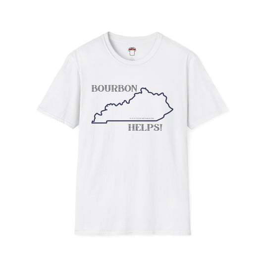 Kentucky Bourbon Helps Unisex Softstyle T-Shirt