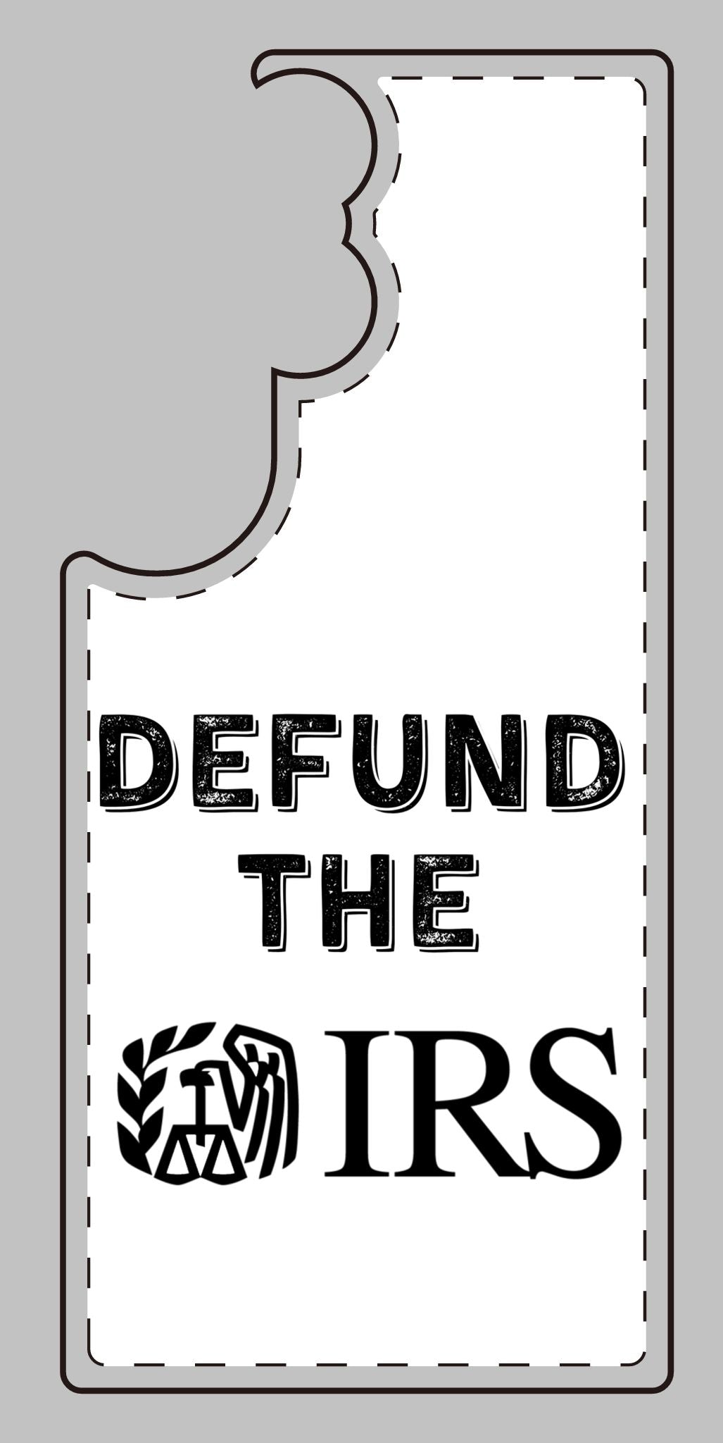 Defund the IRS Silicone Phone Case - Statement Accessory for Activists