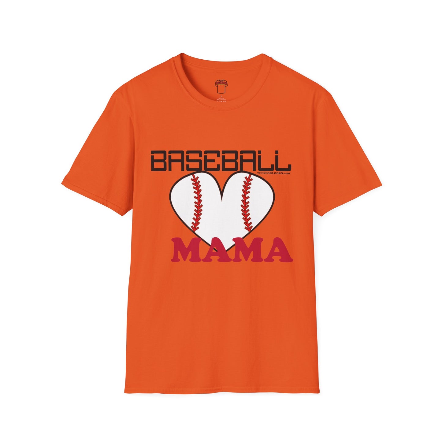 Baseball Mama Unisex Softstyle T-Shirt