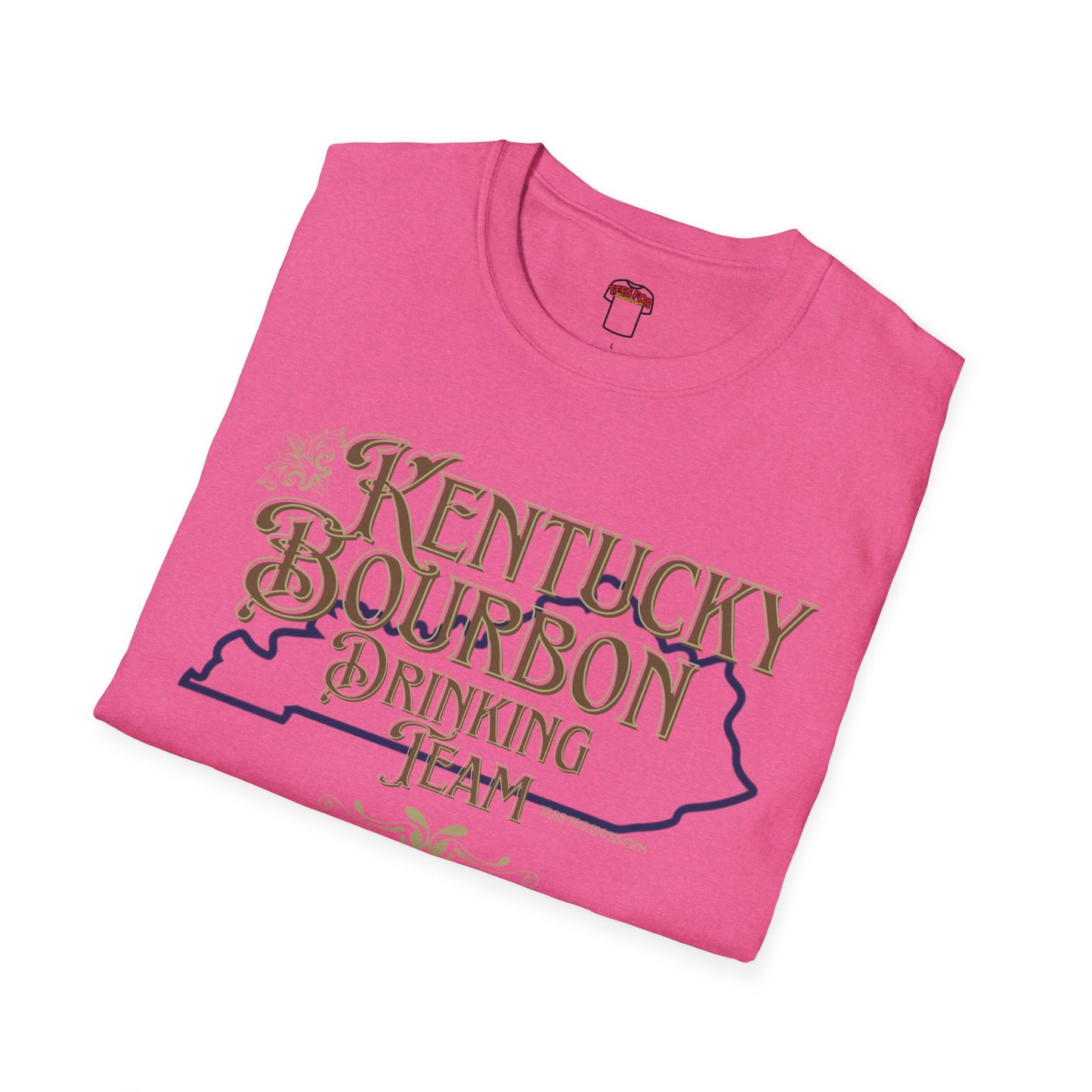 Kentucky Bourbon Drinking Team Unisex Softstyle T-Shirt