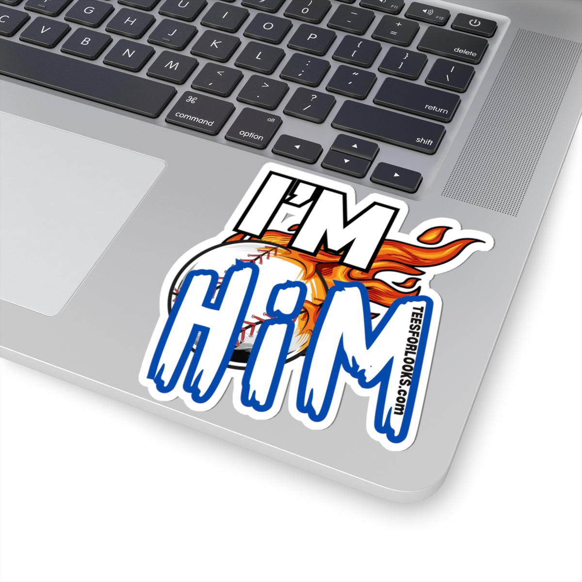 I'm Him Sports Kiss-Cut Stickers - Bold, Fun Designs for Sports Enthusiasts