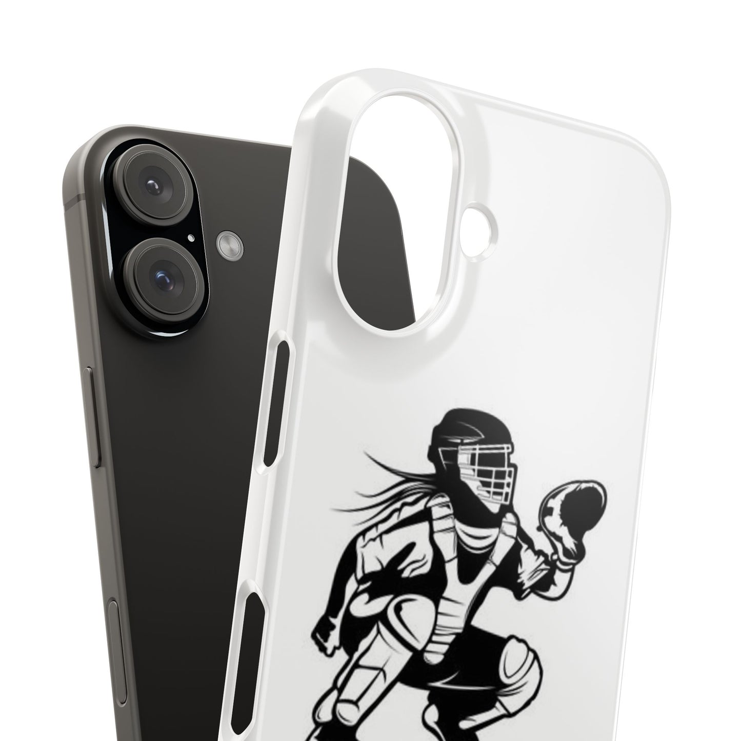 Catcher's Gear Slim Phone Case - Durable & Stylish for Baseball Fans