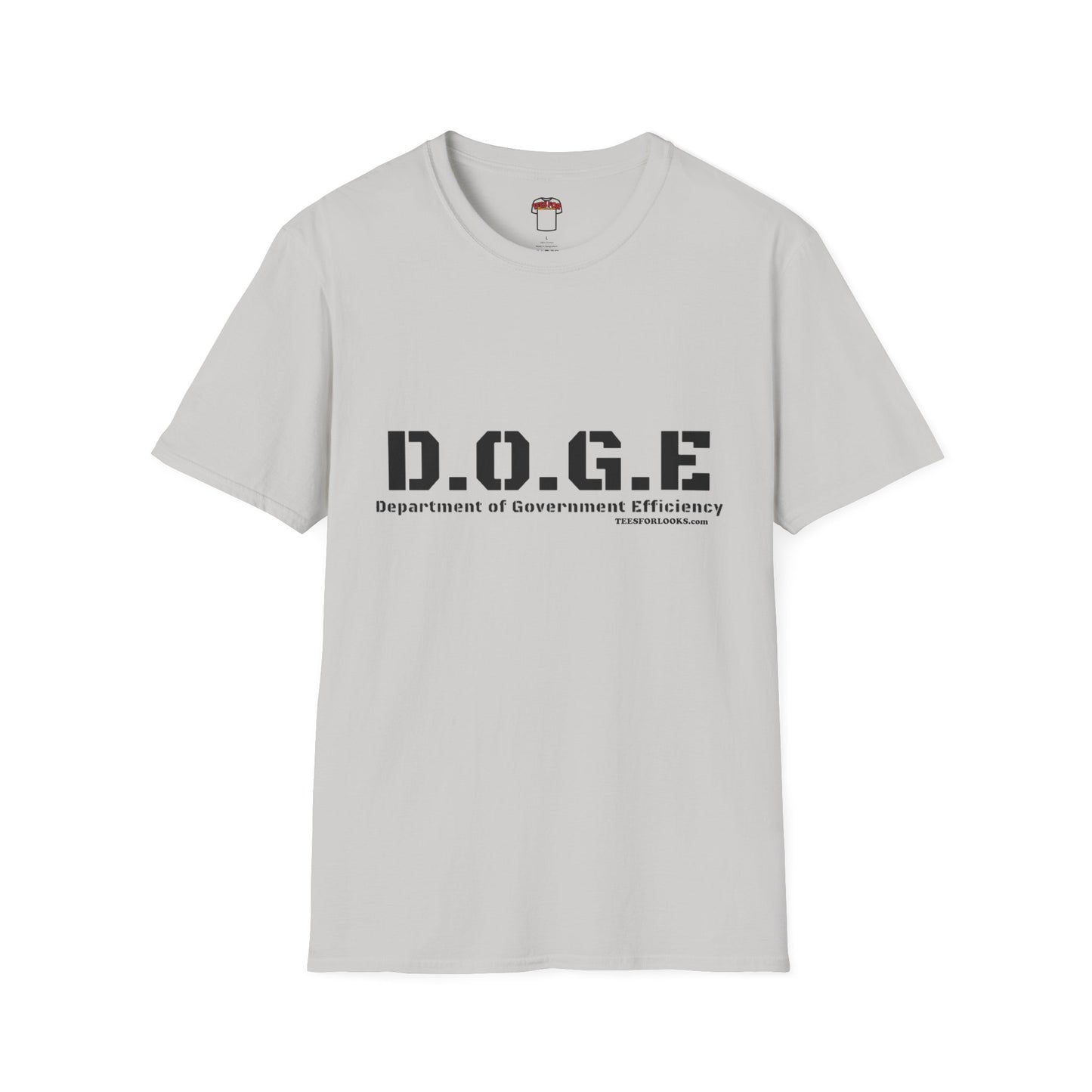 D.O.G.E. Unisex Softstyle T-Shirt - Department of Government Efficiency Tee