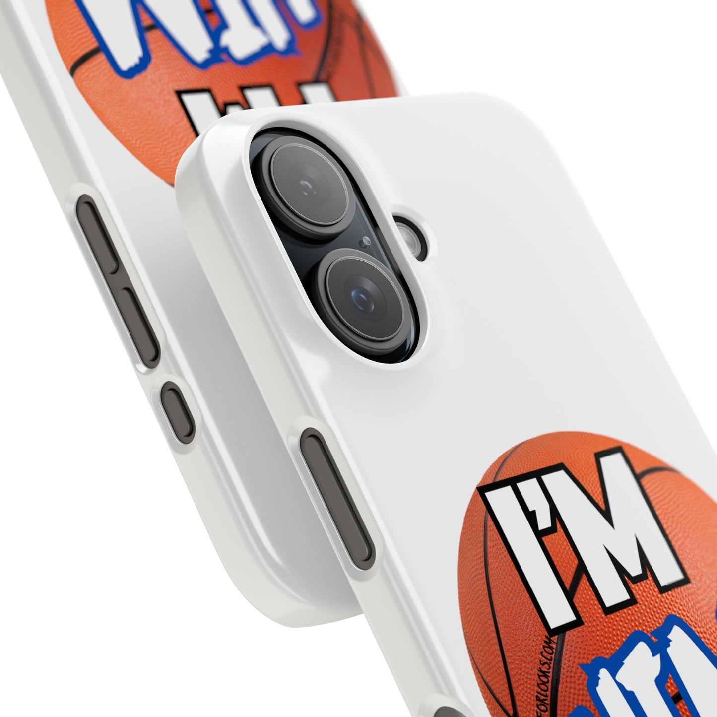 Basketball Slim Phone Case - I'm HTM Design for Sports Fans