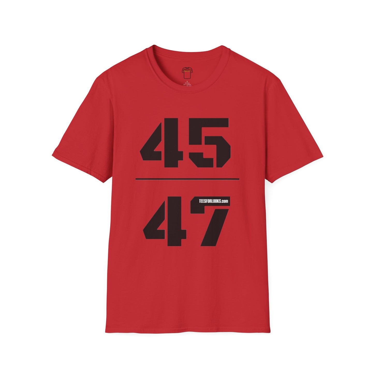 Unisex Softstyle T-Shirt - Sporty Number Design Tee for Casual Wear