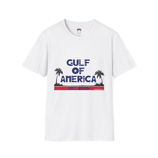 Gulf of America Palm Tree T-Shirt - Unisex Softstyle 2025