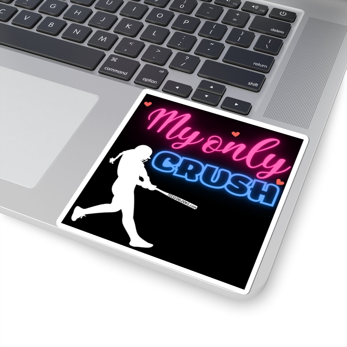 Cute My Only Crush Kiss-Cut Stickers for Teens - Perfect for Laptops & Journals