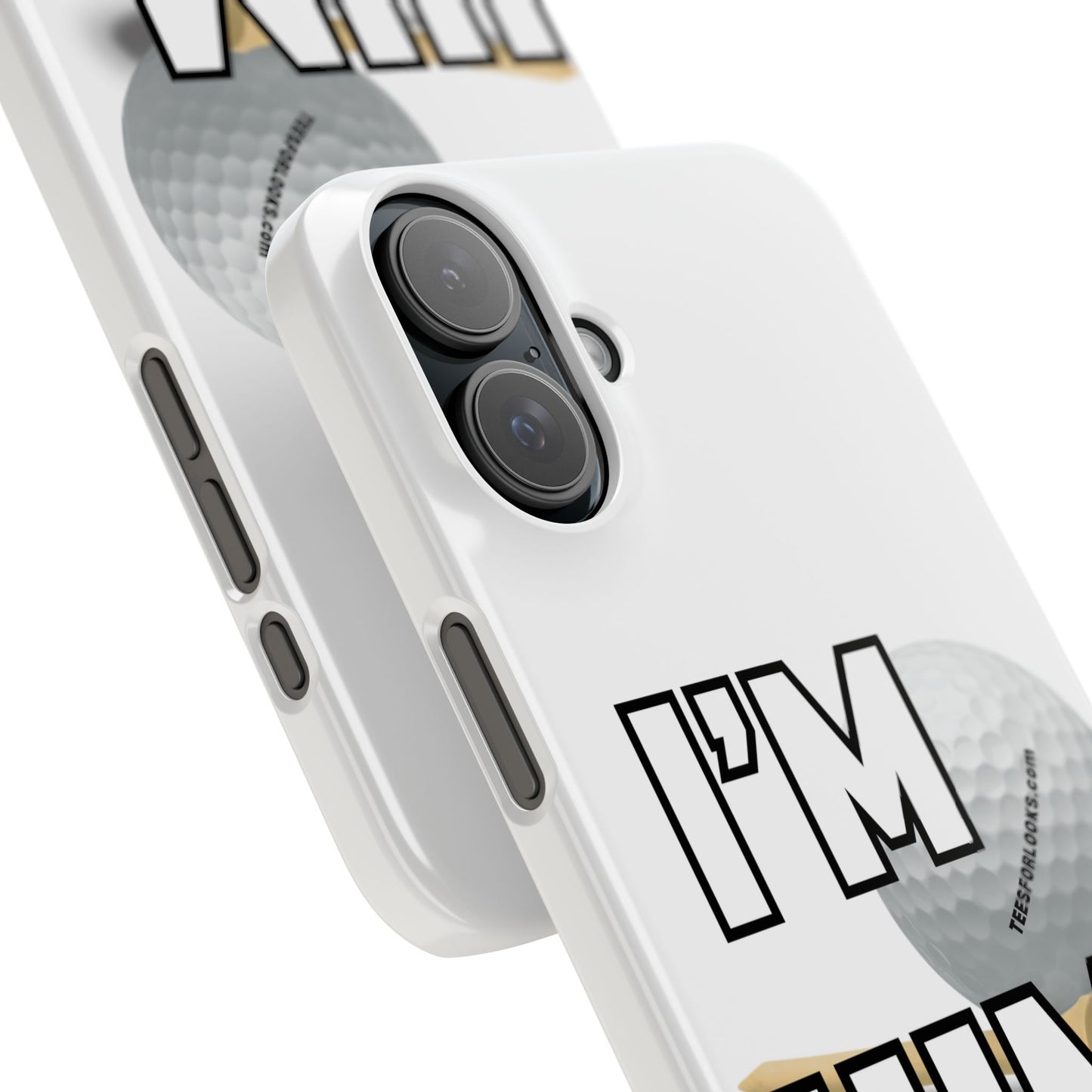 Golf Lover Slim Phone Case - "I'M HIM" Design for Sports Enthusiasts