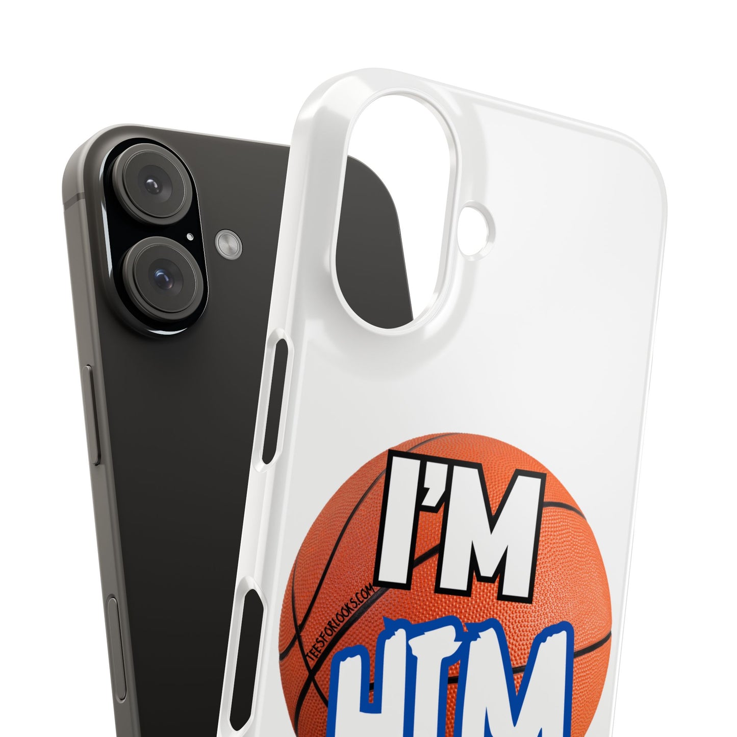 Basketball Slim Phone Case - I'm HTM Design for Sports Fans