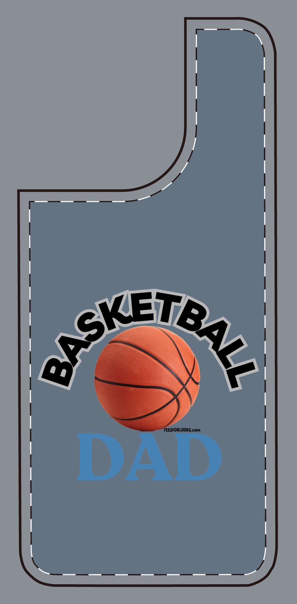 Basketball Dad Silicone Phone Case - Perfect Gift for Sports Dads