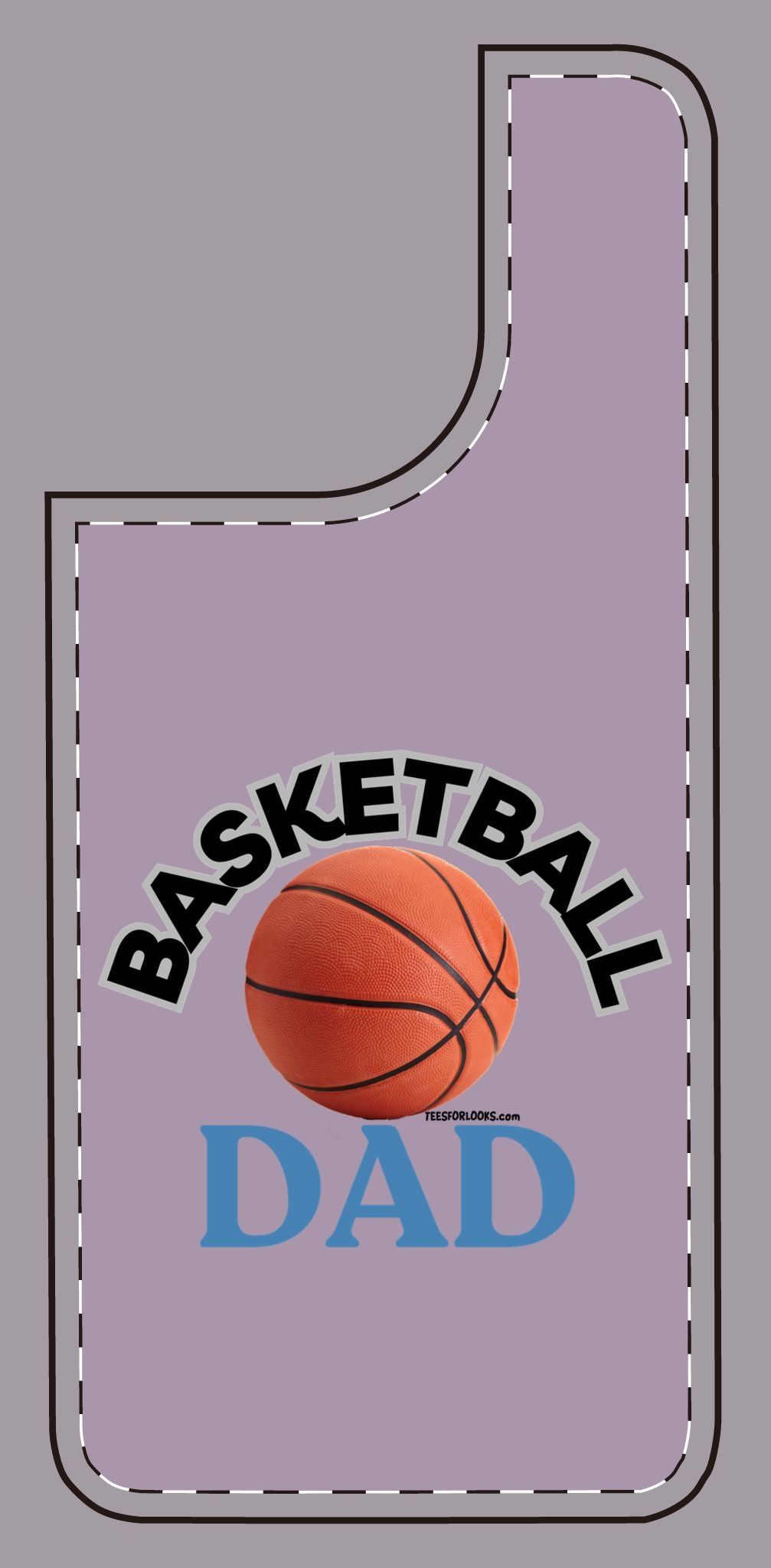 Basketball Dad Silicone Phone Case - Perfect Gift for Sports Dads