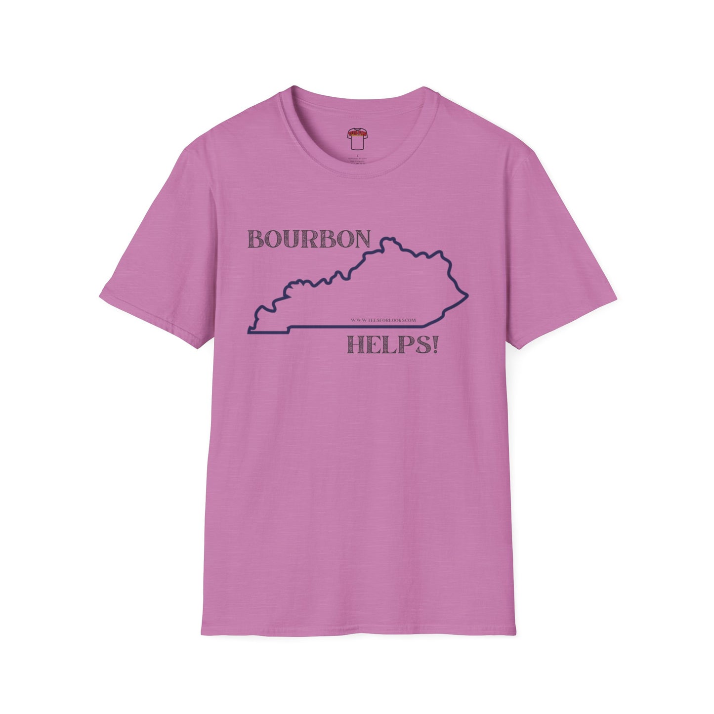 Kentucky Bourbon Helps Unisex Softstyle T-Shirt