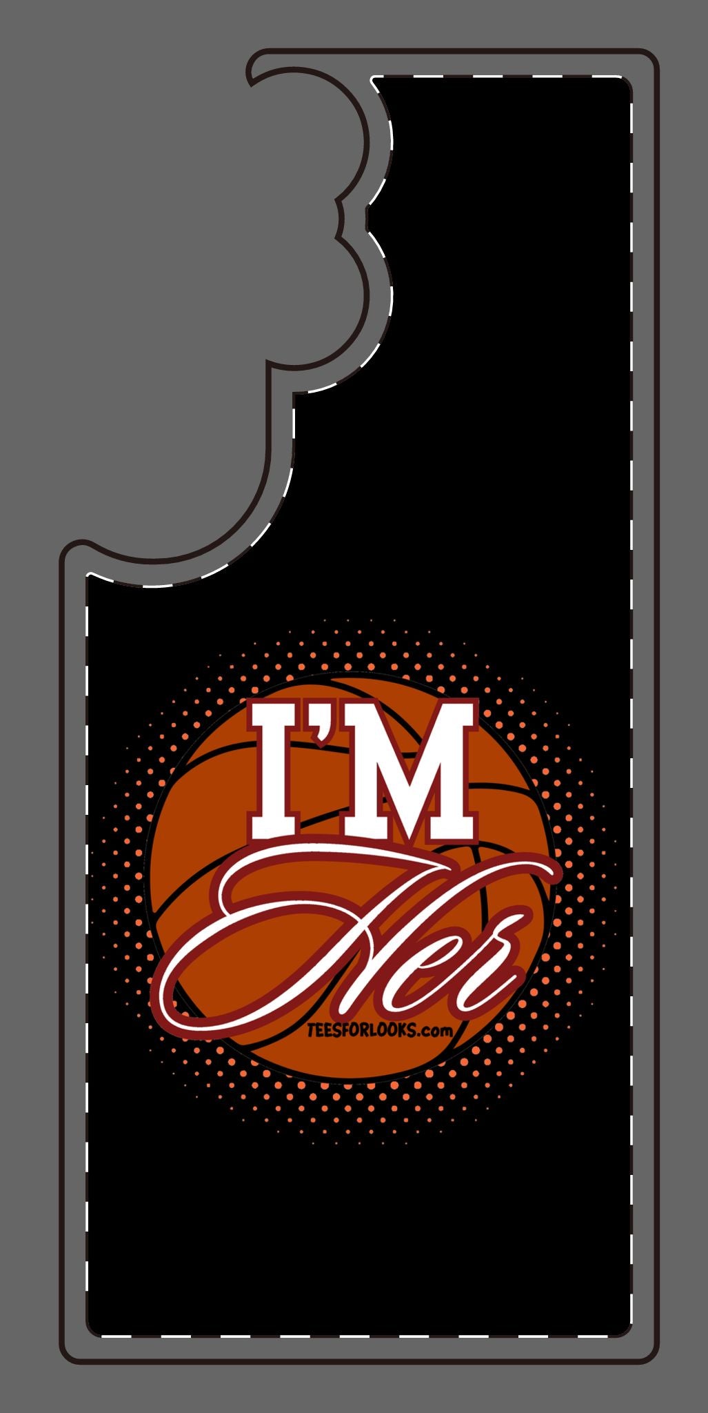 I'M Her Basketball Silicone Phone Case - Perfect for Sports Fans