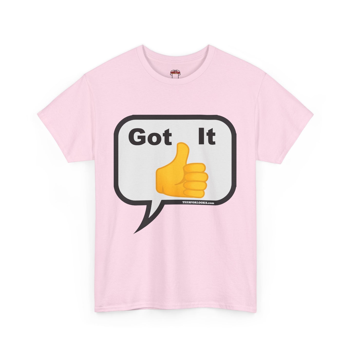 Unisex Heavy Cotton Tee - "Got It" Emoji Design