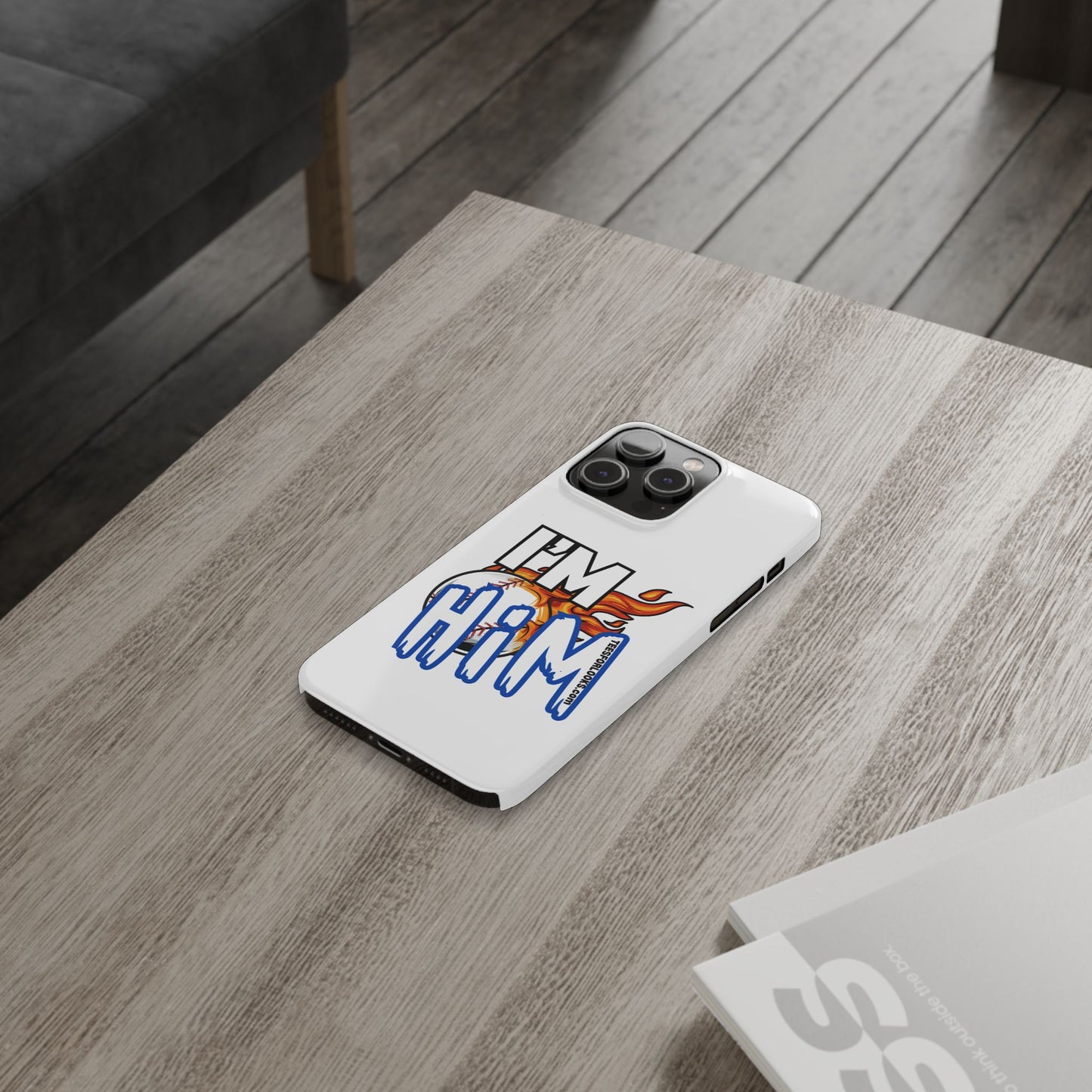 I'm Him Slim Phone Case - Bold & Stylish Accessory for Everyday Use