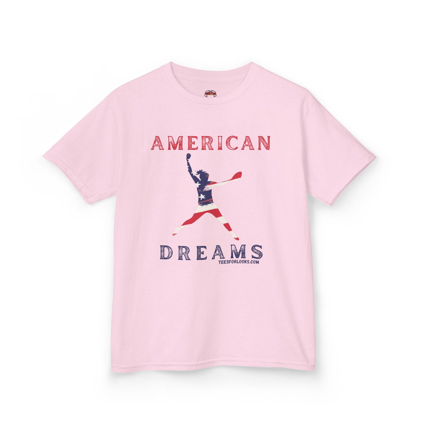 American Dreams Kids Heavy Cotton™ Tee - Patriotic Graphic Shirt for Celebrations