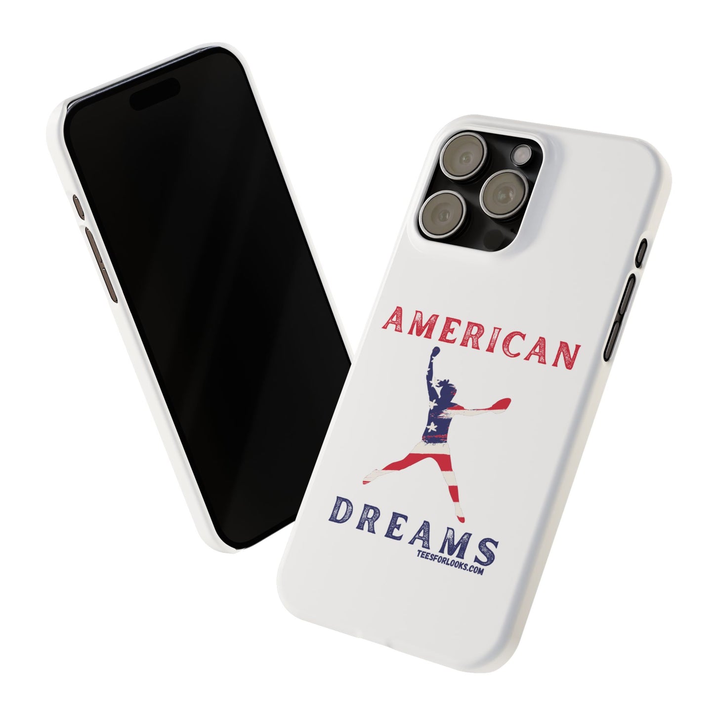 American Dreams Slim Phone Cases - Stylish Protection for Patriotism